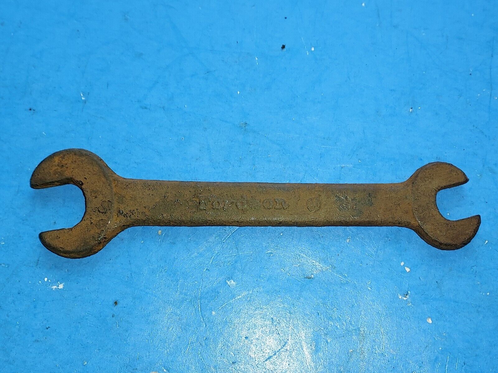 Antique Fordson Circle M Open-End Wrench Tractor 7/16\