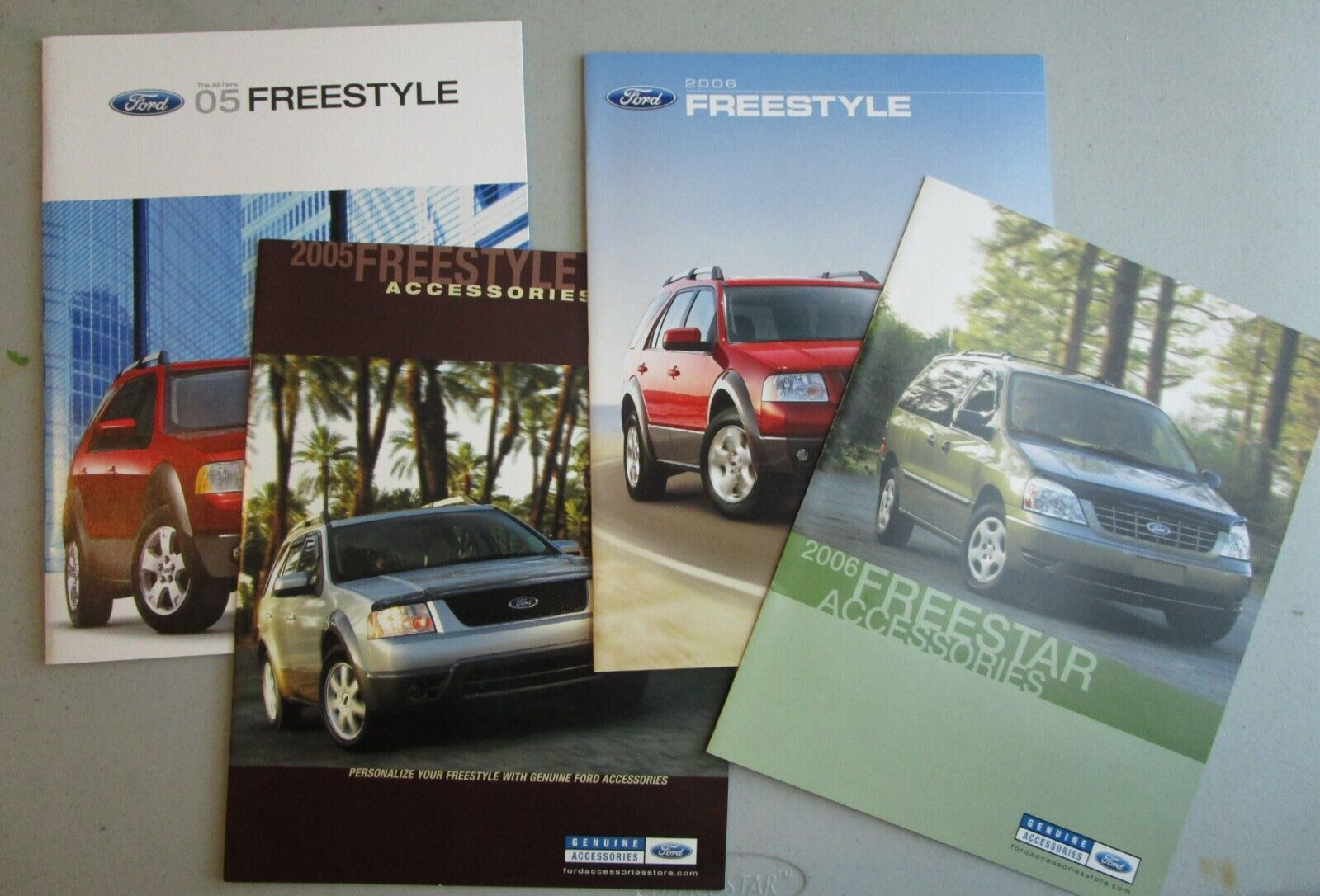 2005 & 2006 Ford Freestyle Wagon Original Car Sales & Accessories Catalogs Autos