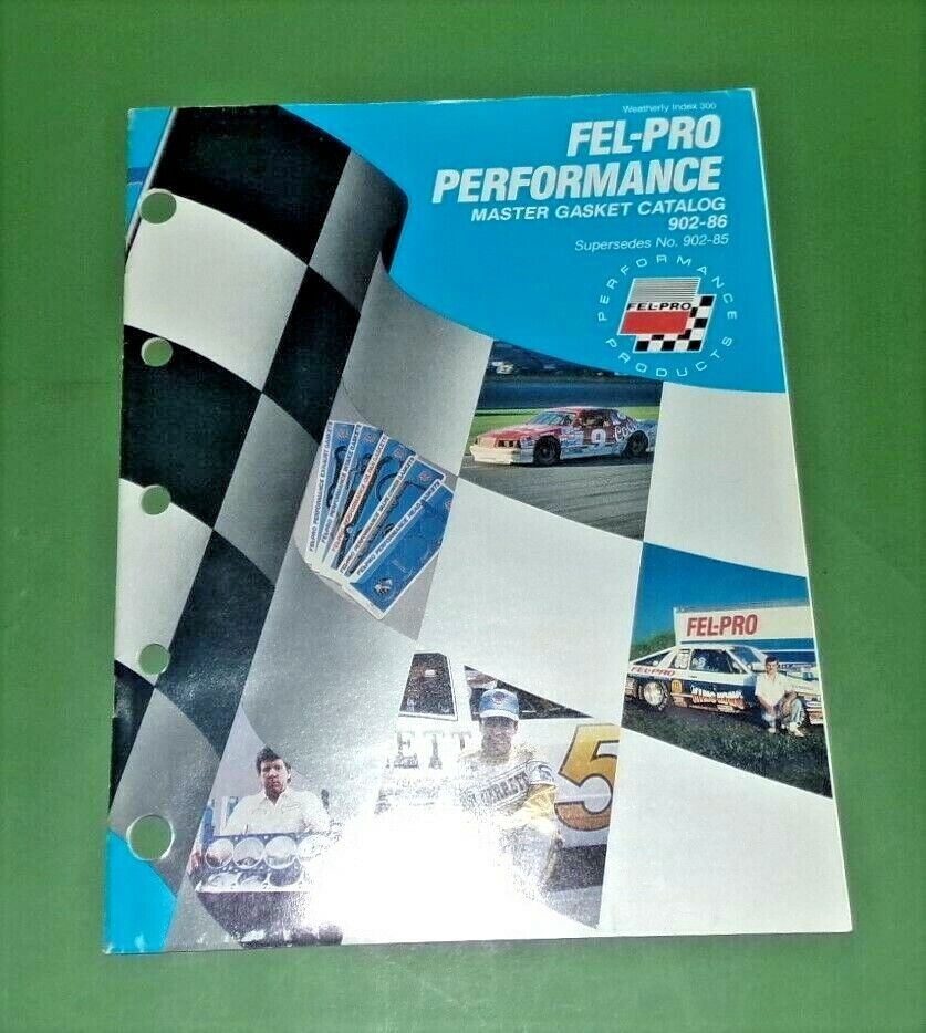 Vtg Fel Pro Catalog Performance Master Gaskets Parts 902-86 1986 Advertise (F9)