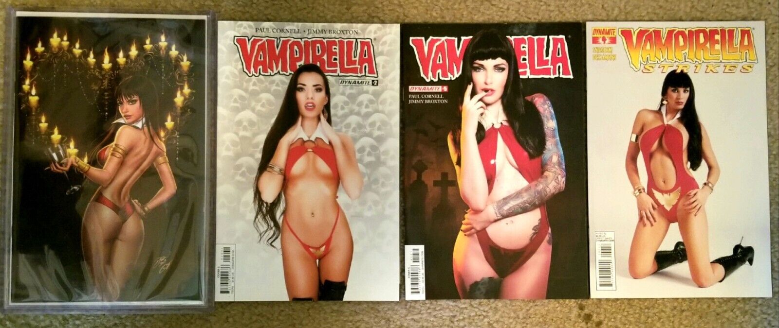 Vampirella Comics & Valentine Day Special w/ authenticity cert. Never opened.