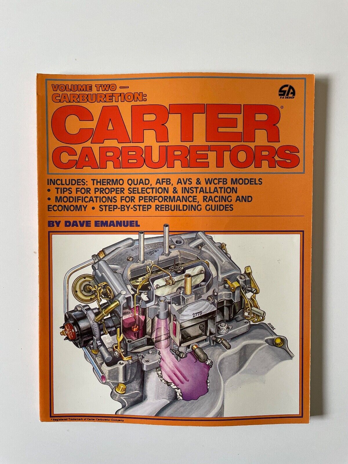1983 CARTER Carburetors Volume Two by Dave Emanuel Thermal Quad AFB AVS WCFB