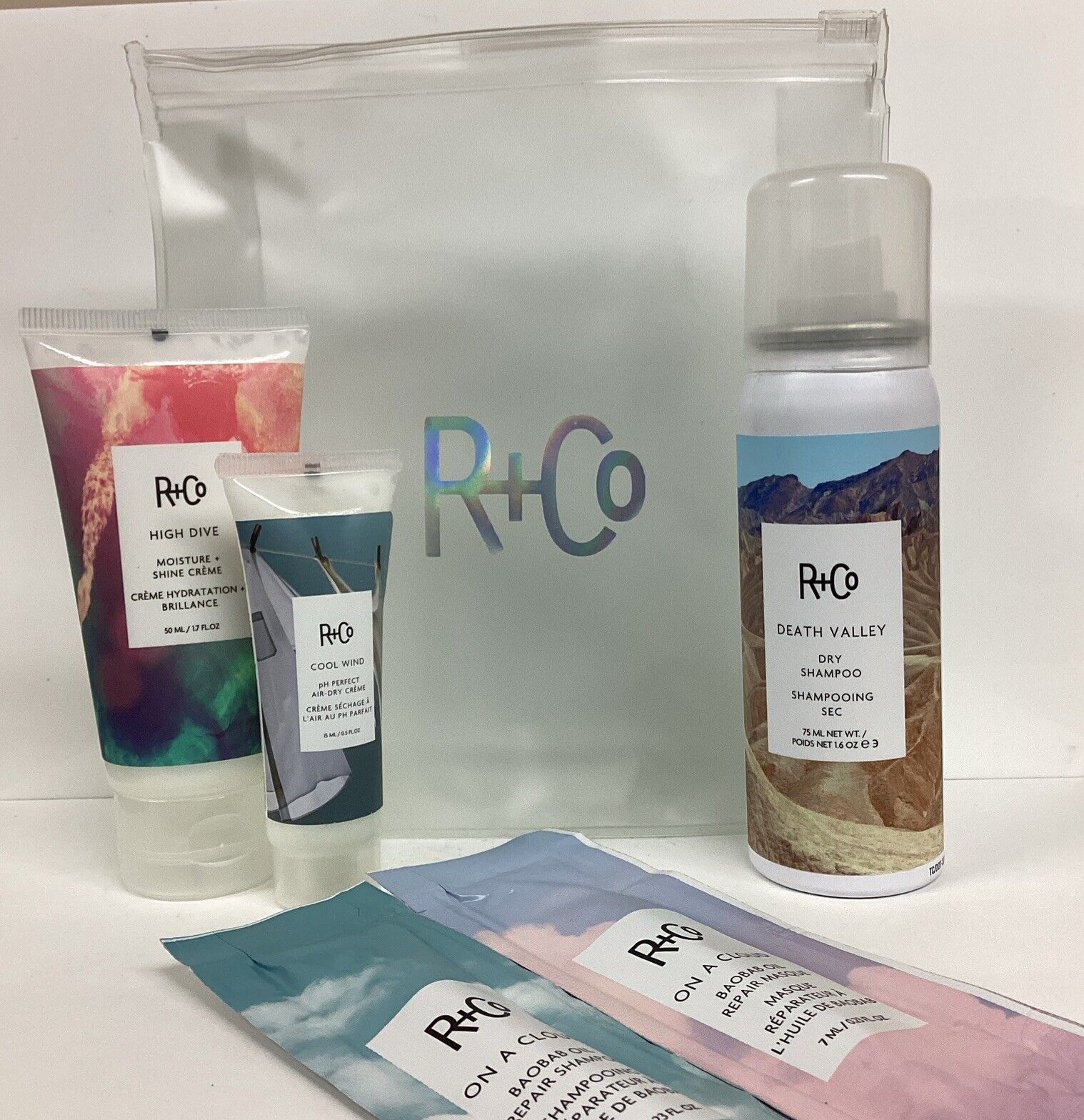 R+Co Faves Kit 4 Pieces As Pictured TRAVEL SIZE 