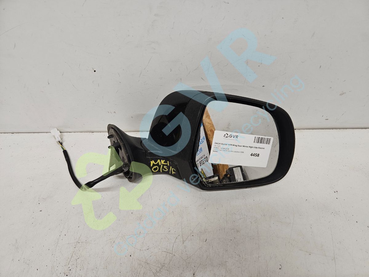 DACIA Duster H79 Wing Door Mirror Right Side Electric 40056402