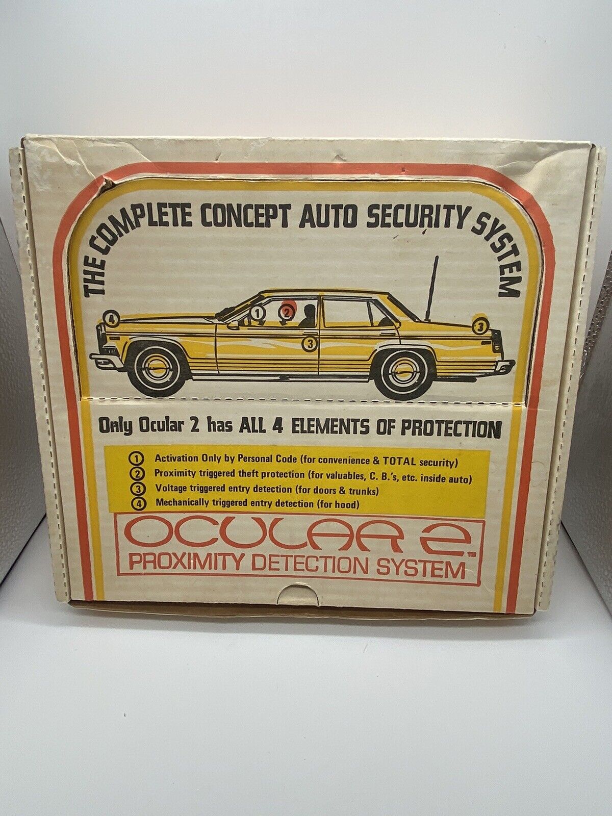 Vintage 1970\'s Ocular 2 Proximity Detection Auto Car Alarm System New Old Stock