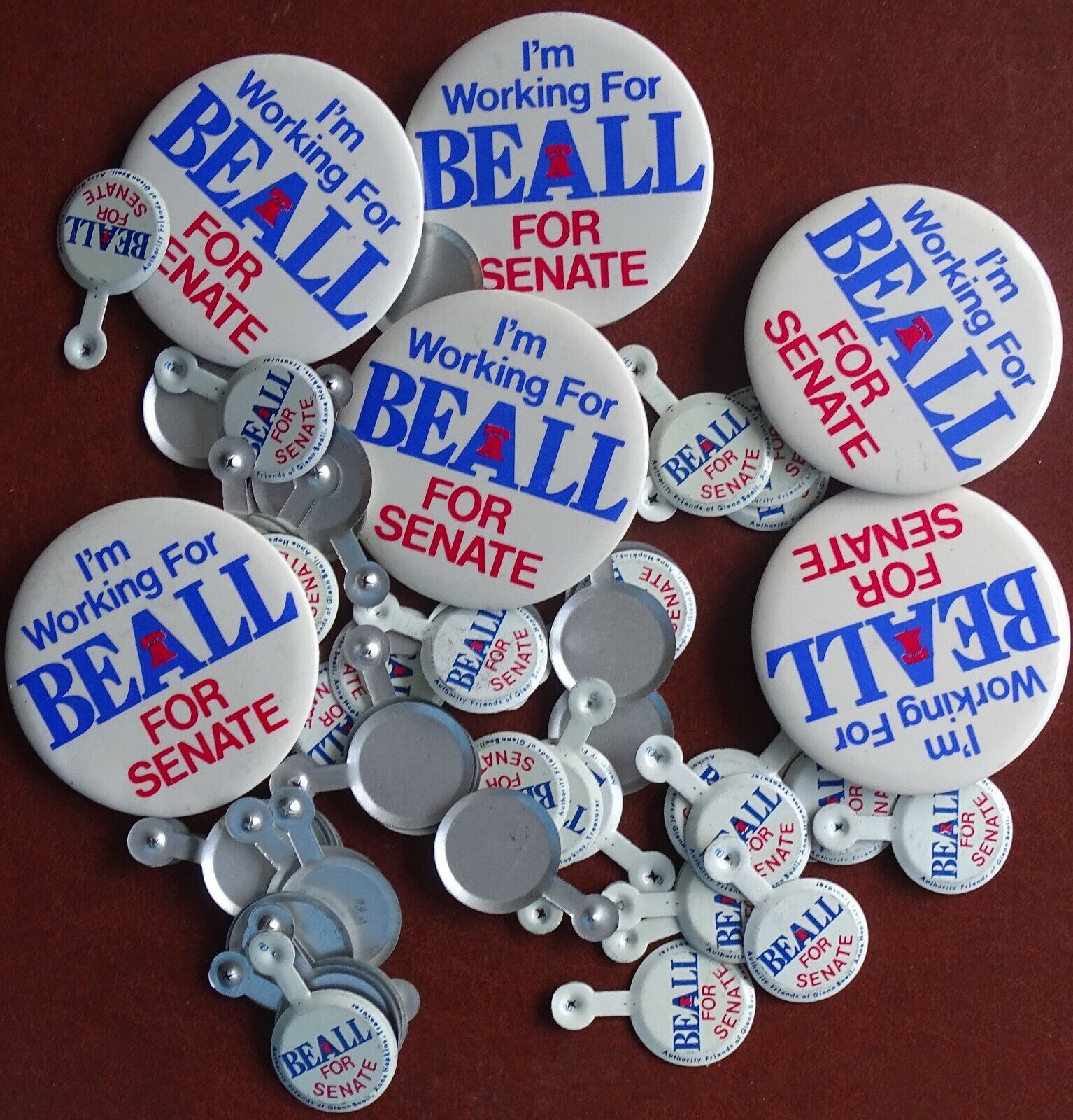 J. Glenn Beall for Senate circa 1970 (56 Pins) 50 1\