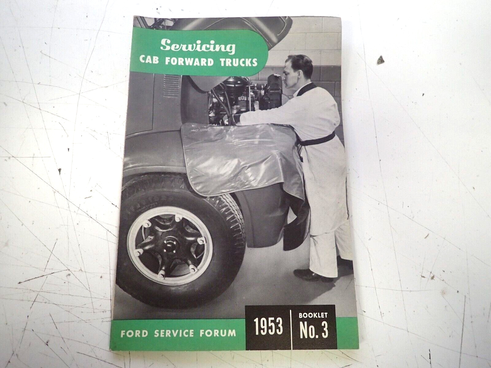 NOS 1953 Ford Cab-Forward Trucks Service Manual Cabover COE Original 