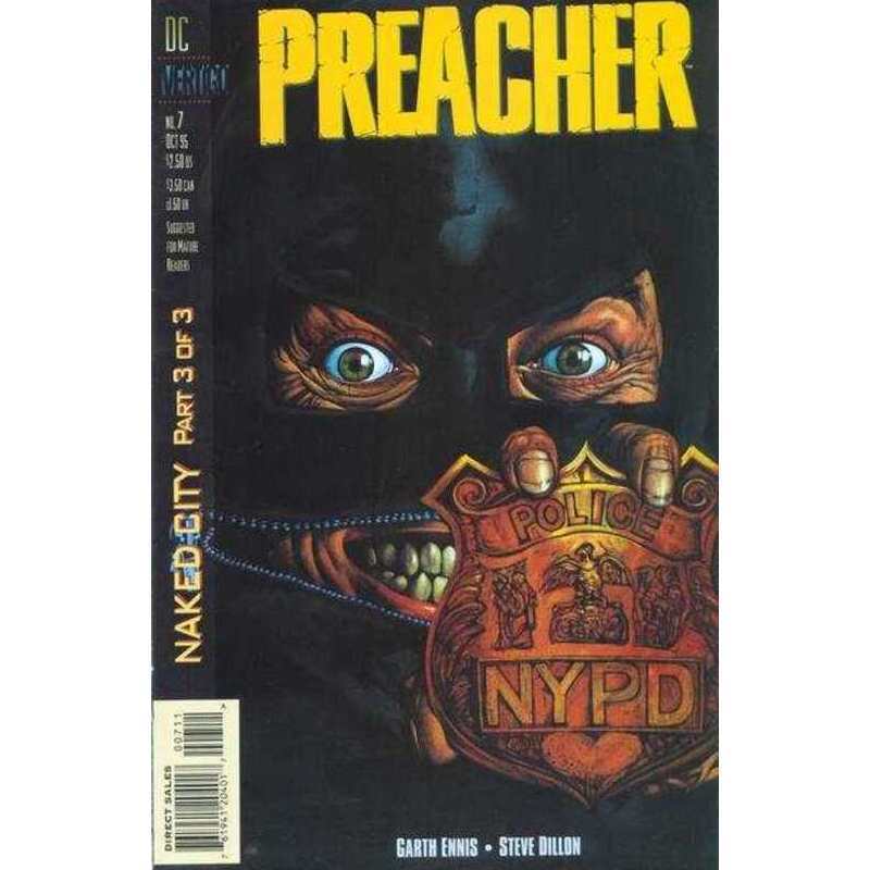 Preacher #7 in Near Mint minus condition. DC comics [r{