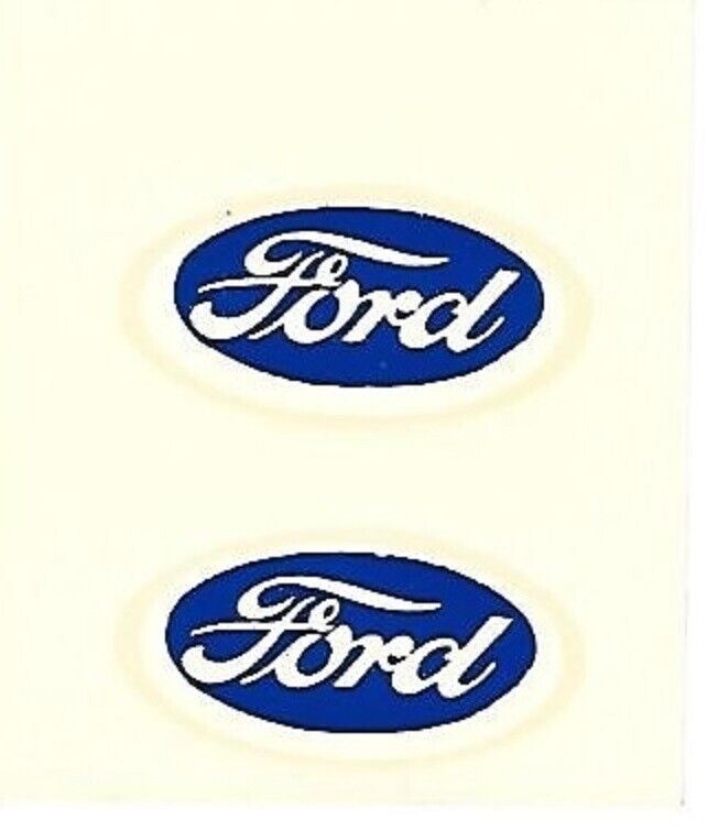 Vintage water slide decals - Ford Oval Small - 1\