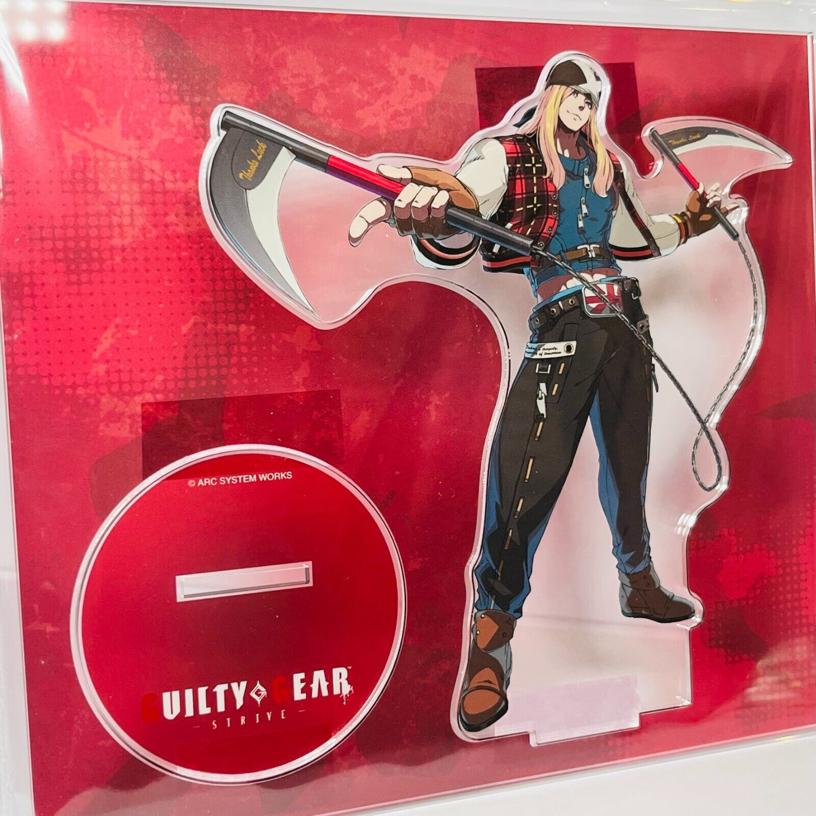 Axl Low Guilty Gear Strive figure Acrylic Stand Official standee