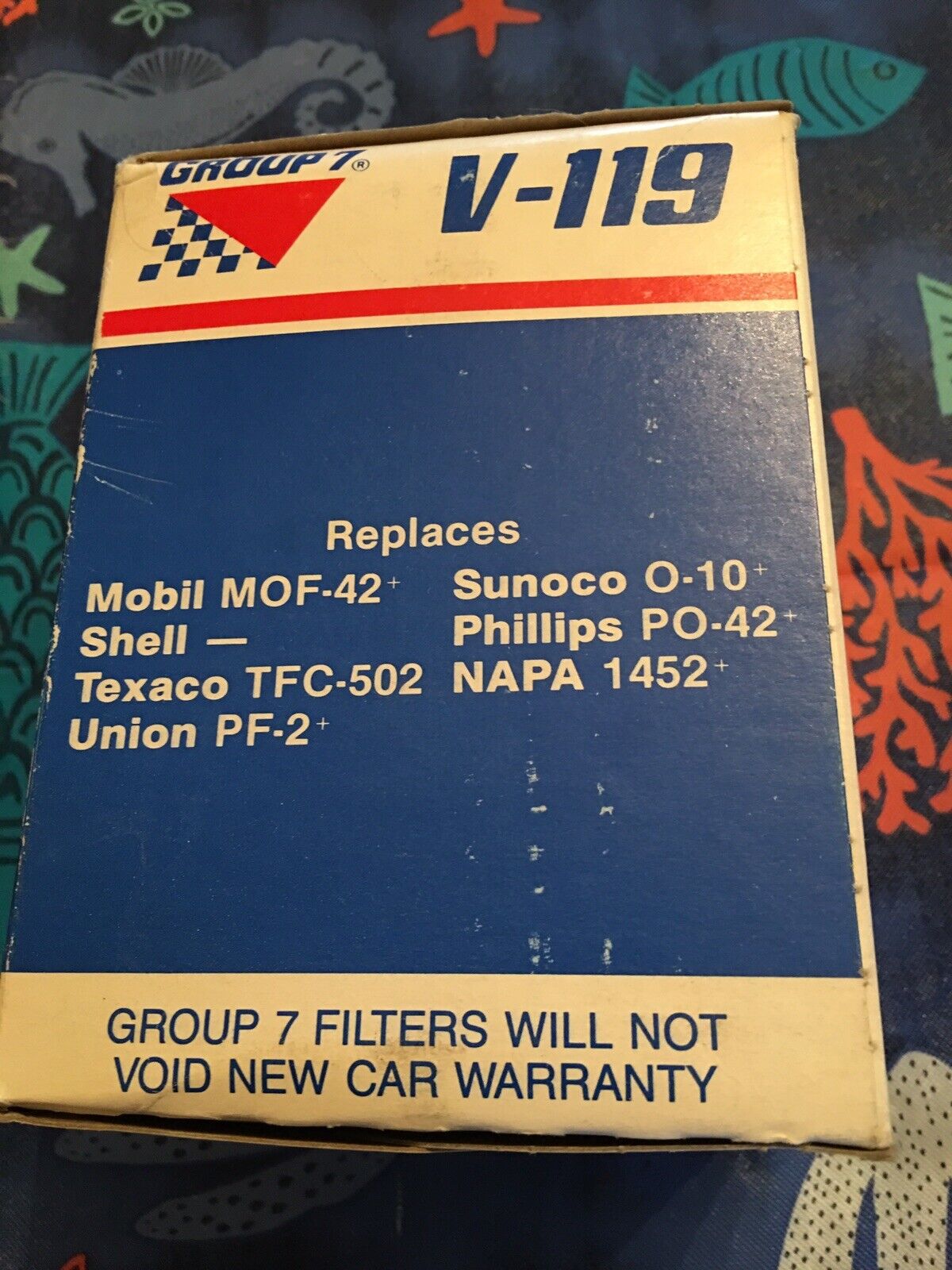 Qty 4 Oil Filter V-119 Condition is New 240z & 260z 1970-74280z & 280zx 1975-79