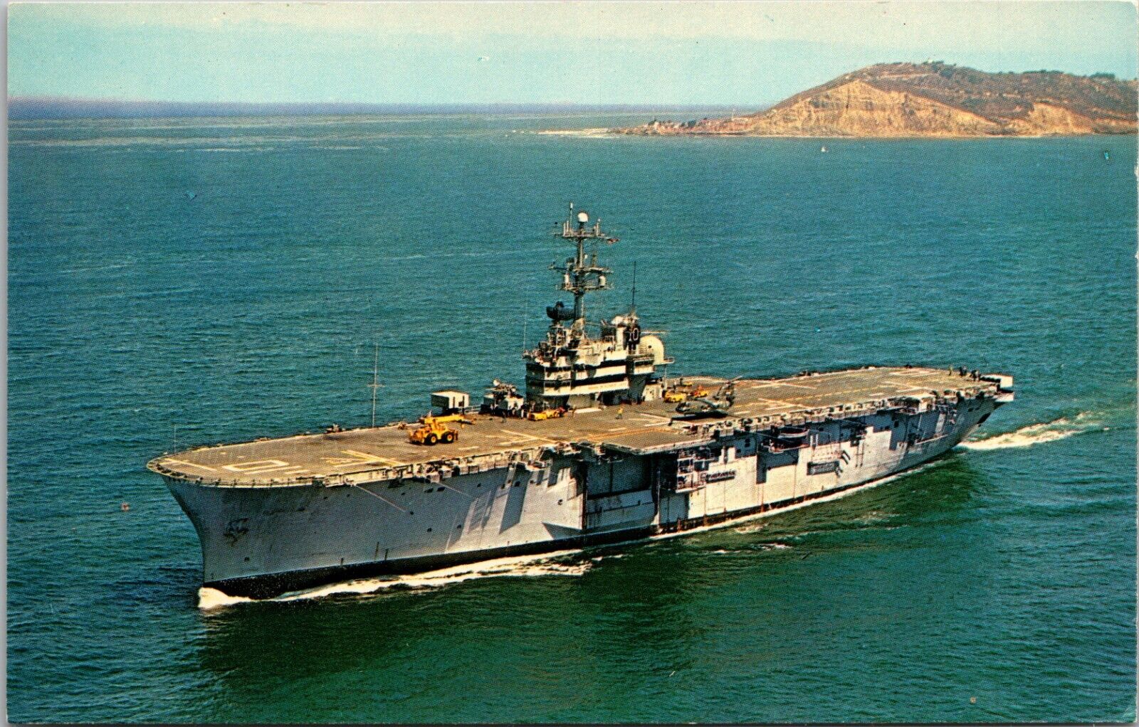 Postcard USS Tripoli LPH-10