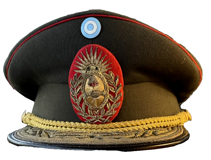Original military cap of the General Officers Argentine Army for daily uniform