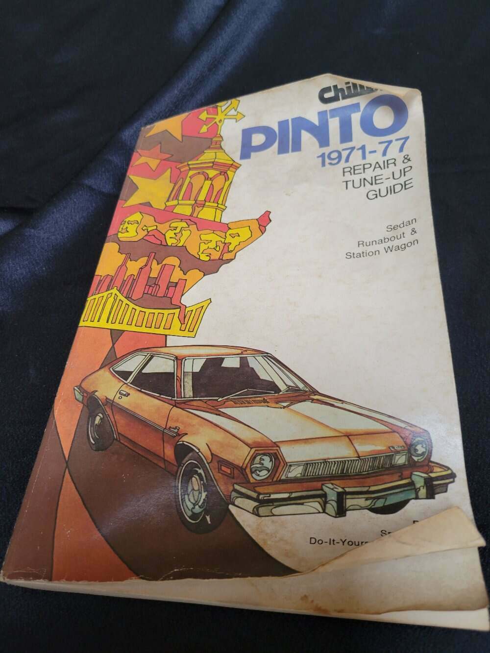Vintage CHILTON'S (FORD) PINTO 1971-77 REPAIR TUNE-UP GUIDE