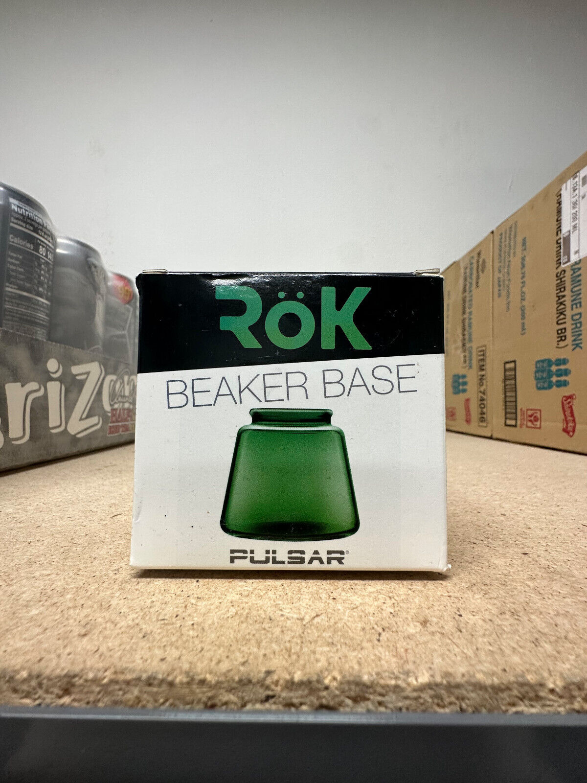  Brand New Pulsar RöK Beaker Base. Vibrant Green Color- Certified Pulsar Product