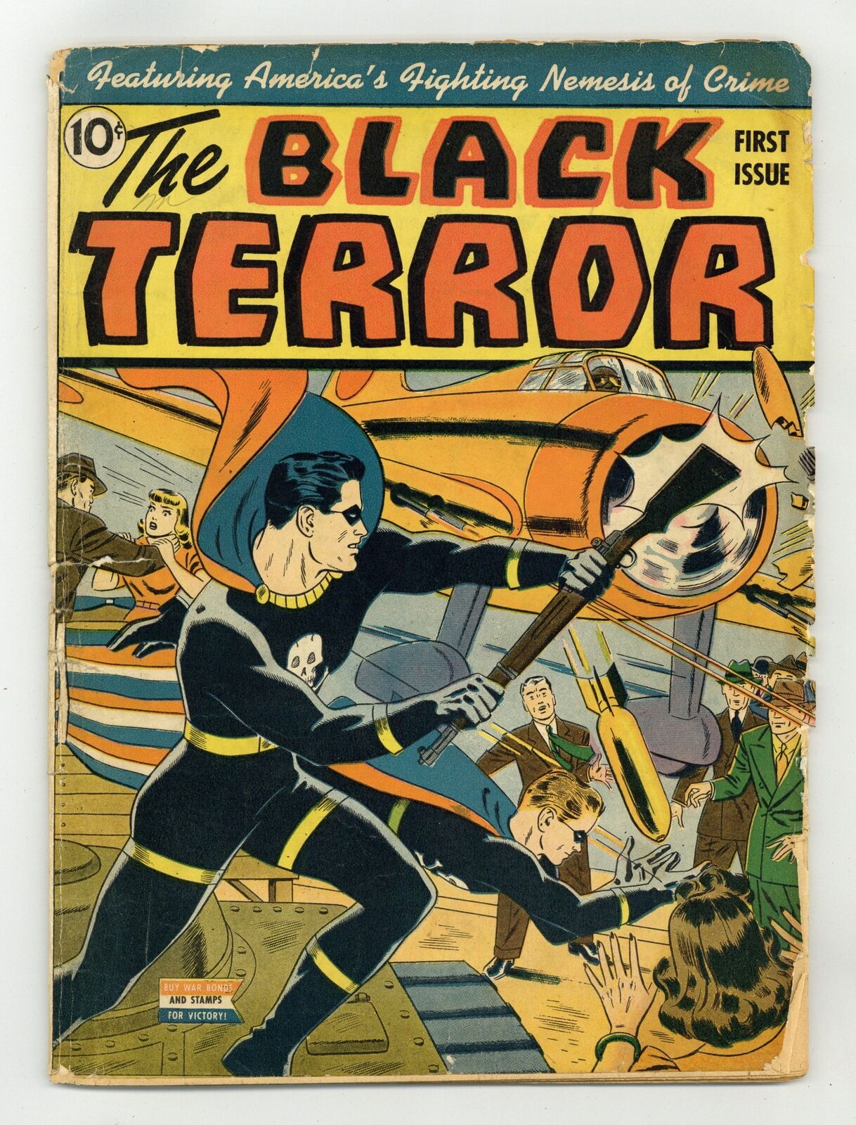 Black Terror #1 PR 0.5 1942