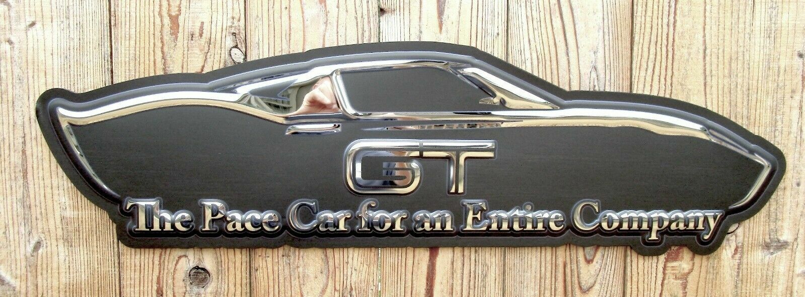 2005,2006 FORD GT GT40 SUPERCAR ALUM. DEALERSHIP WALL MODEL 05/06 RARE FIND