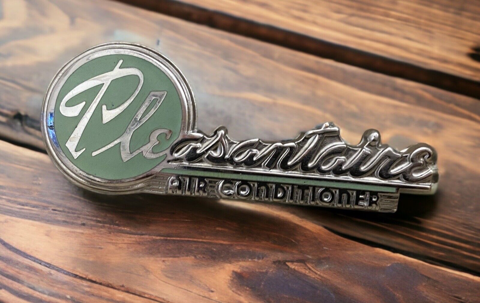 Pleasantaire Air Conditioner - Logo Emblem Nameplate Badge 3.25\