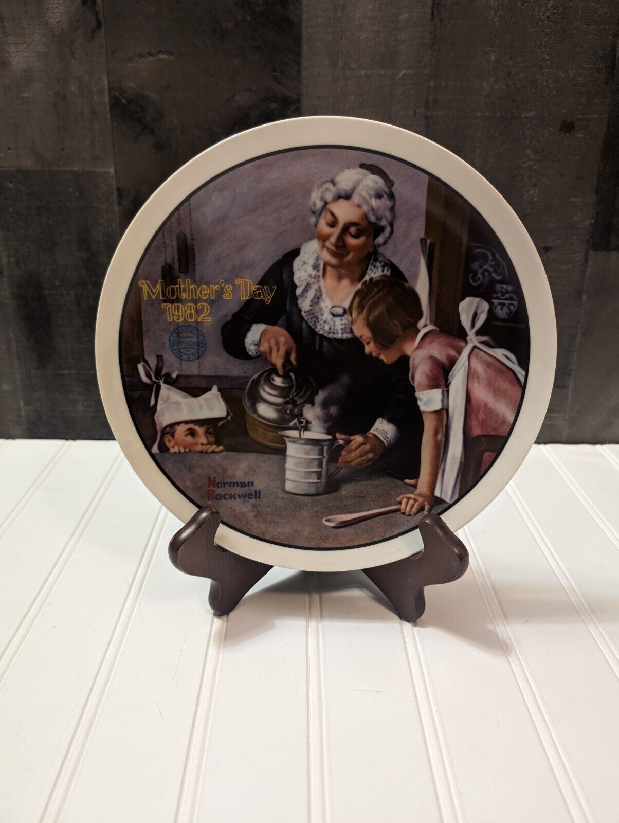 Norman Rockwell Limited Edition Plate's for Mother's Day Annual Series 1982-1992