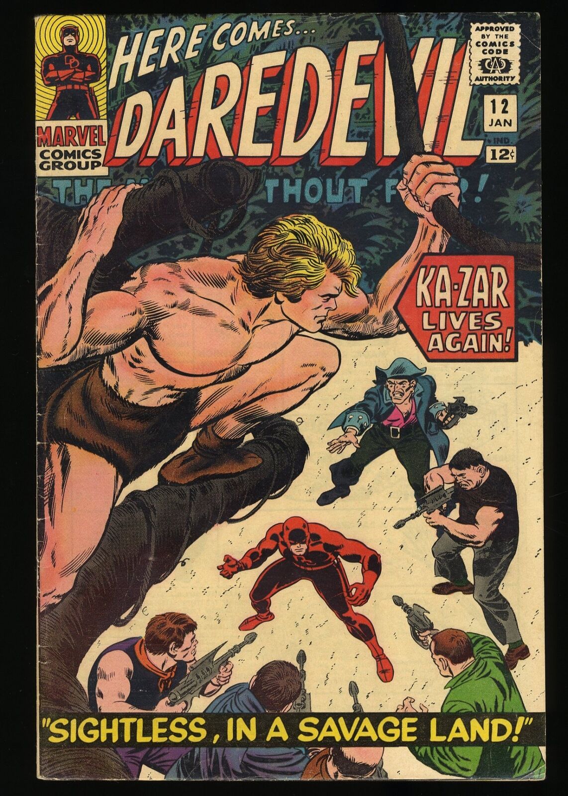 Daredevil #12 FN+ 6.5 Marvel 1966