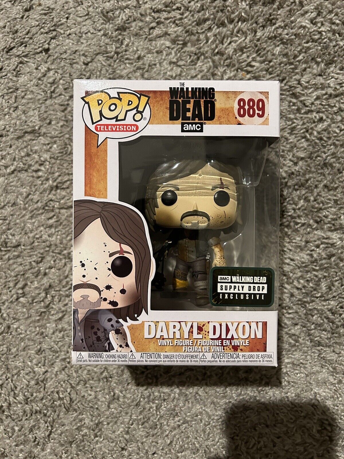 Funko Pop Vinyl The Walking Dead - Daryl Dixon - Supply Drop Exclusive #889