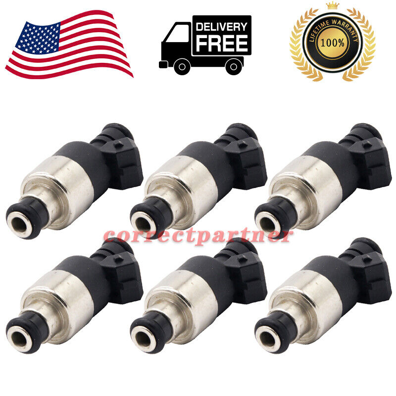 6x Flow Matched 17089569 Fuel Injector For 1985-1993 Chevrolet Chevy 2.8 3.1 3.3
