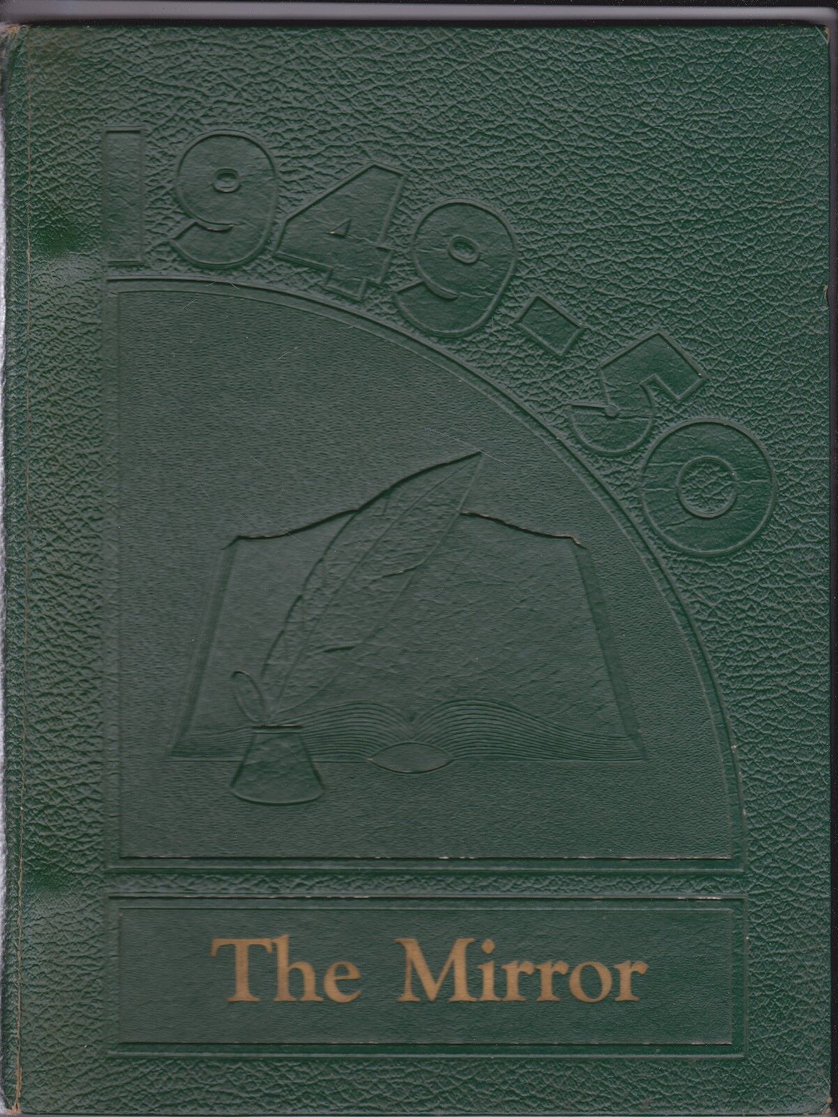 1949- 1950  Maple Hill High School Yearbook, Mirror, Maple Hill, Iowa