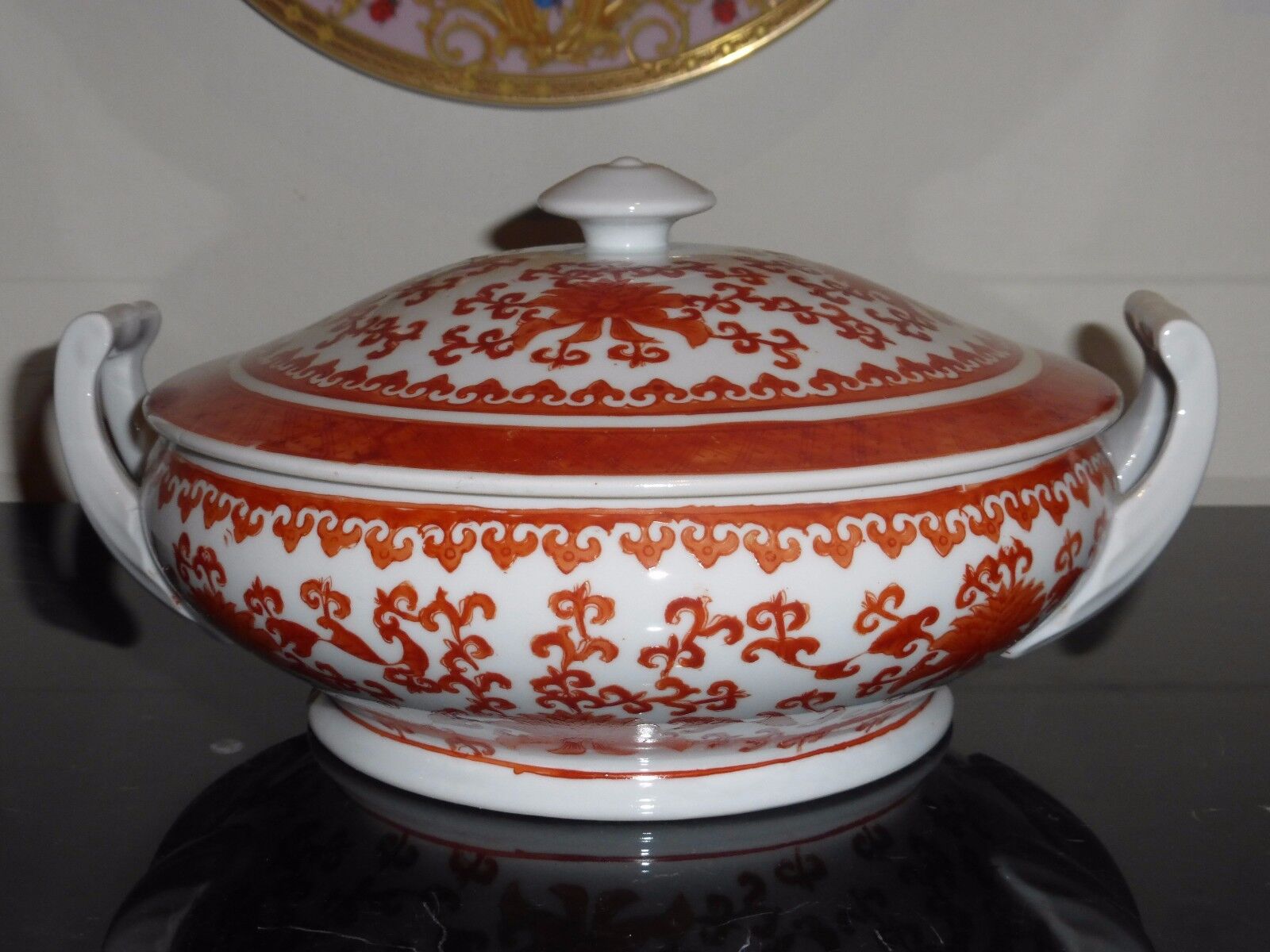 Mid Century Yang Cheng Pottery Chinese Tureen  