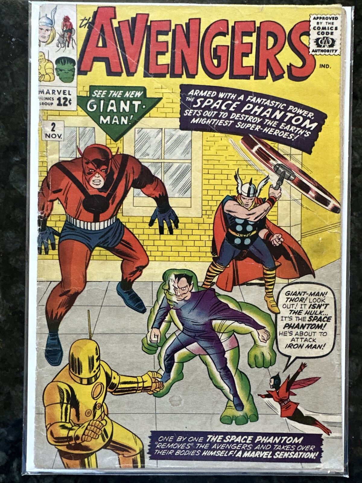Avengers #2 1963 Key Marvel Comic Book 2nd Appearance Of The Avengers
