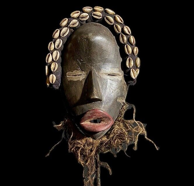 African Mask As Large African Mask Dan Kran Mask African mask wall mask-8801