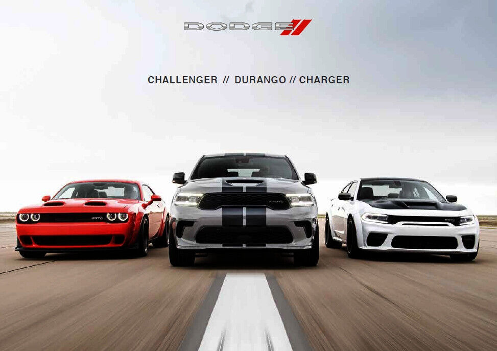 2023 2024 MY Dodge Challenger Charger 05 / 2023 brochure English int\'l Last Call