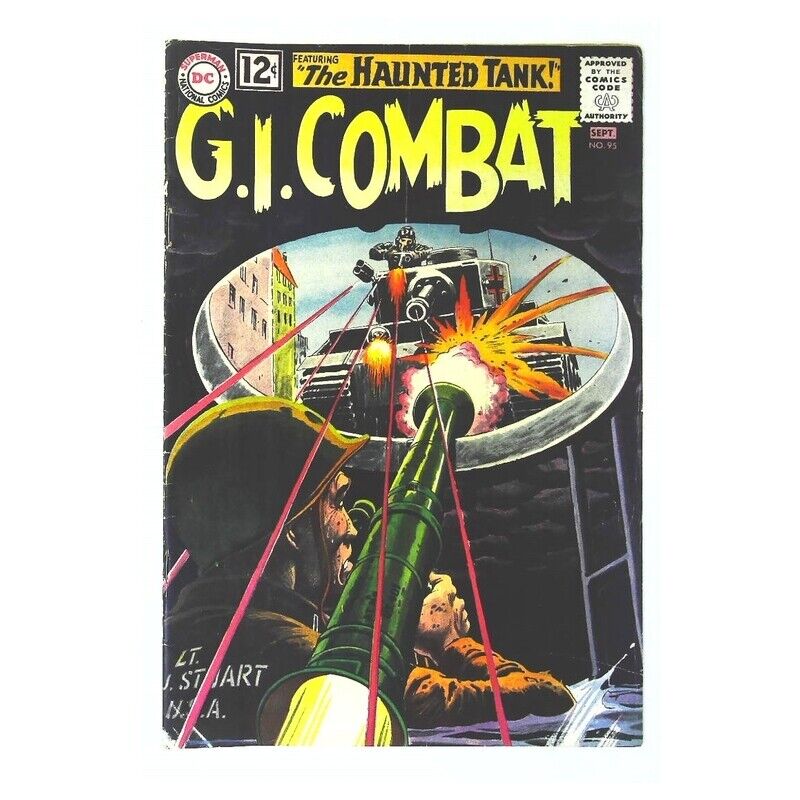 G.I. Combat (1957 series) #95 in Fine minus condition. DC comics [x~