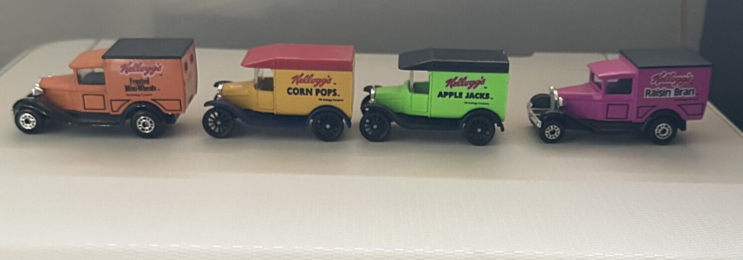 Kellogg’s Matchbox Die Cast Metal Cereal Cars (Set of 4)