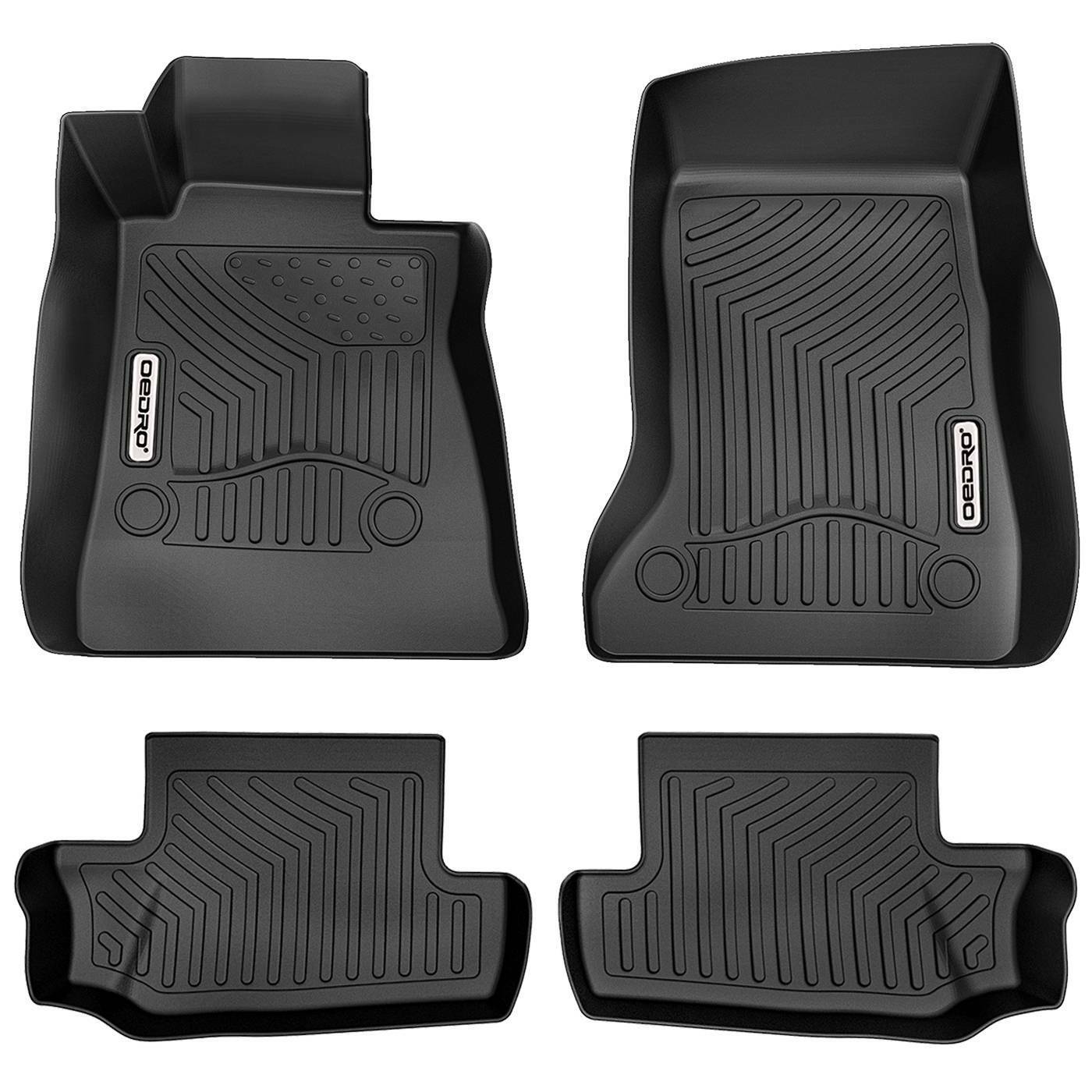 OEDRO All-weather Unique TPE Floor Mats Liners Fit 2016-2023 Chevrolet Camaro