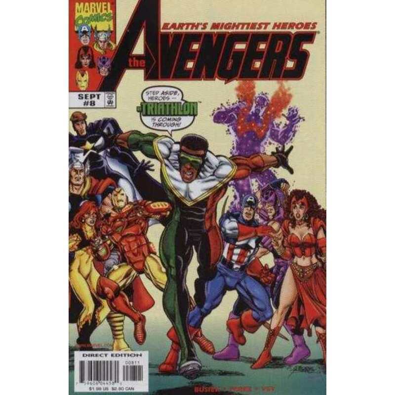 Avengers (1998 series) #8 in Near Mint + condition. Marvel comics [m}
