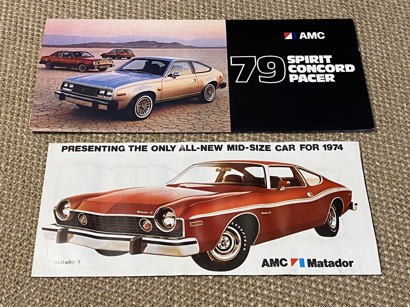 AMC American Motors Corporation Brochure AMX Spirit Concord Pacer Matador 1979