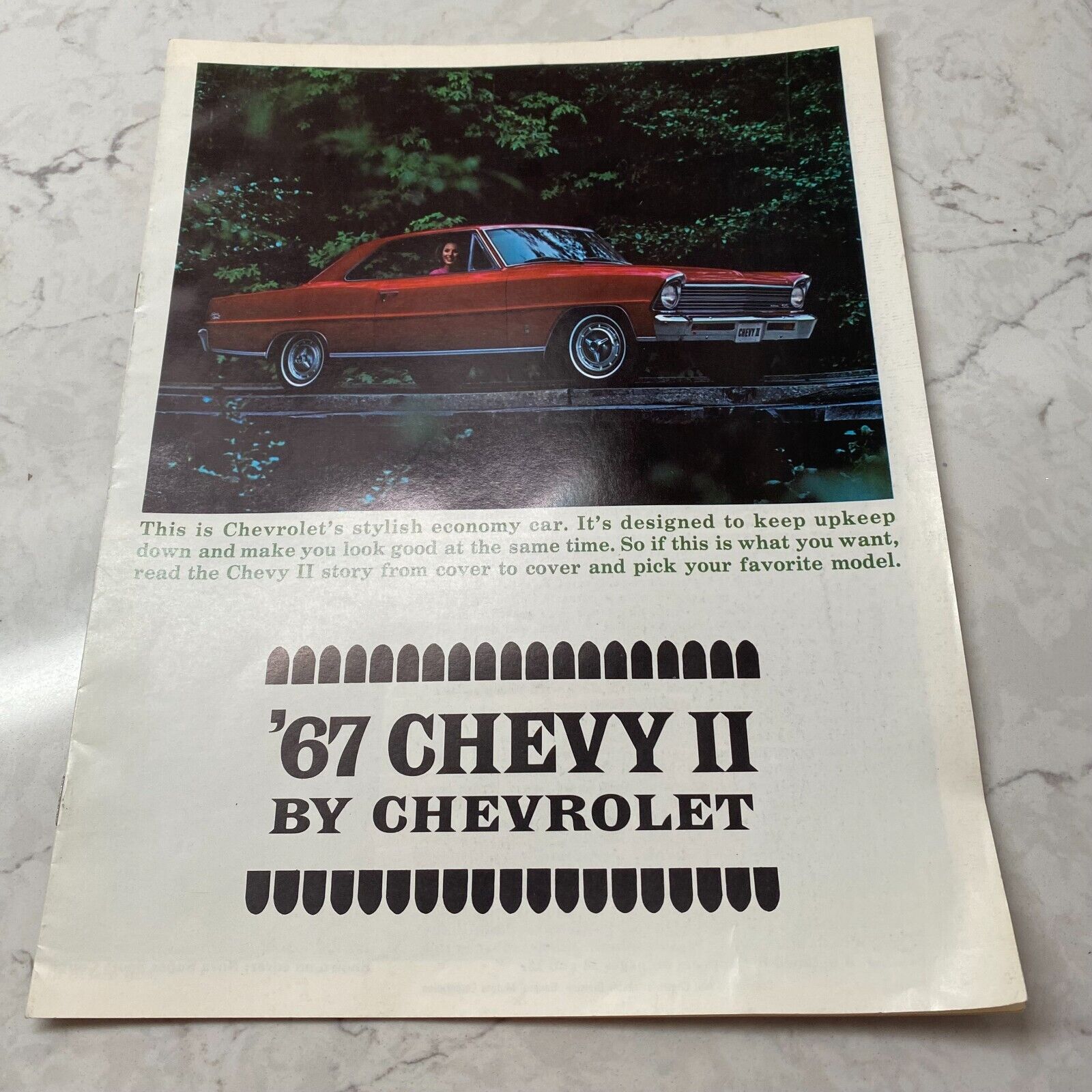 1967 Chevy II by Chevrolet Nova Super Sport Coupe, Sedan, Station Wagon Brochure