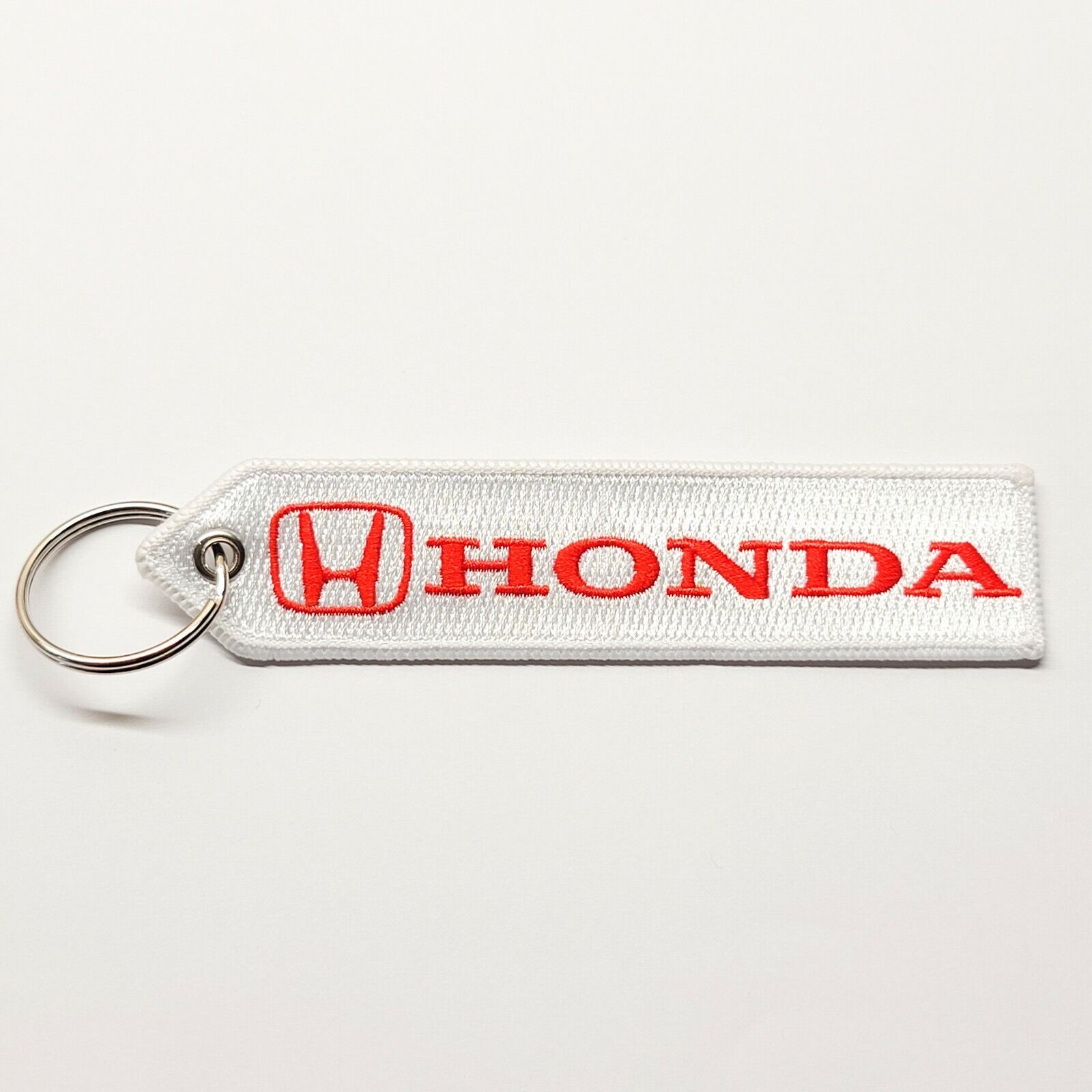 Honda Car Embroidered Civic Accord Odyssey Prelude S2000 Double Sided Keychain 