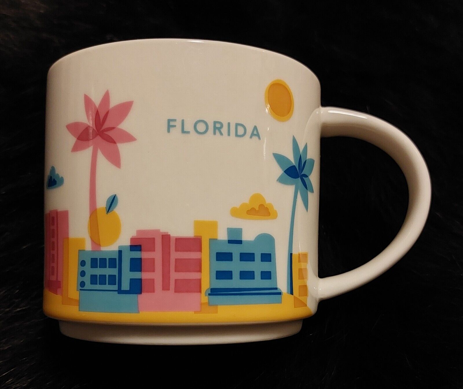 Starbucks “You Are Here “ Collection Florida 2014 Tea Coffee Mug 14 Oz