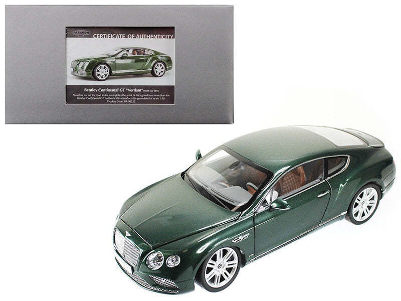 2016 Bentley Continental GT LHD Verdant Green 1/18 Diecast Model Car