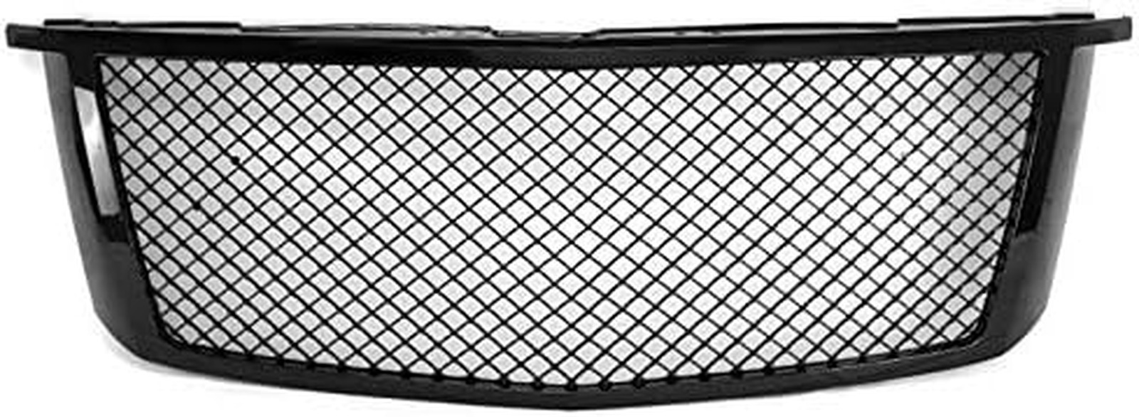 Mesh Style Front Upper Hood Grille Grill Gloss Black for 2015-2020 Chevy Suburba