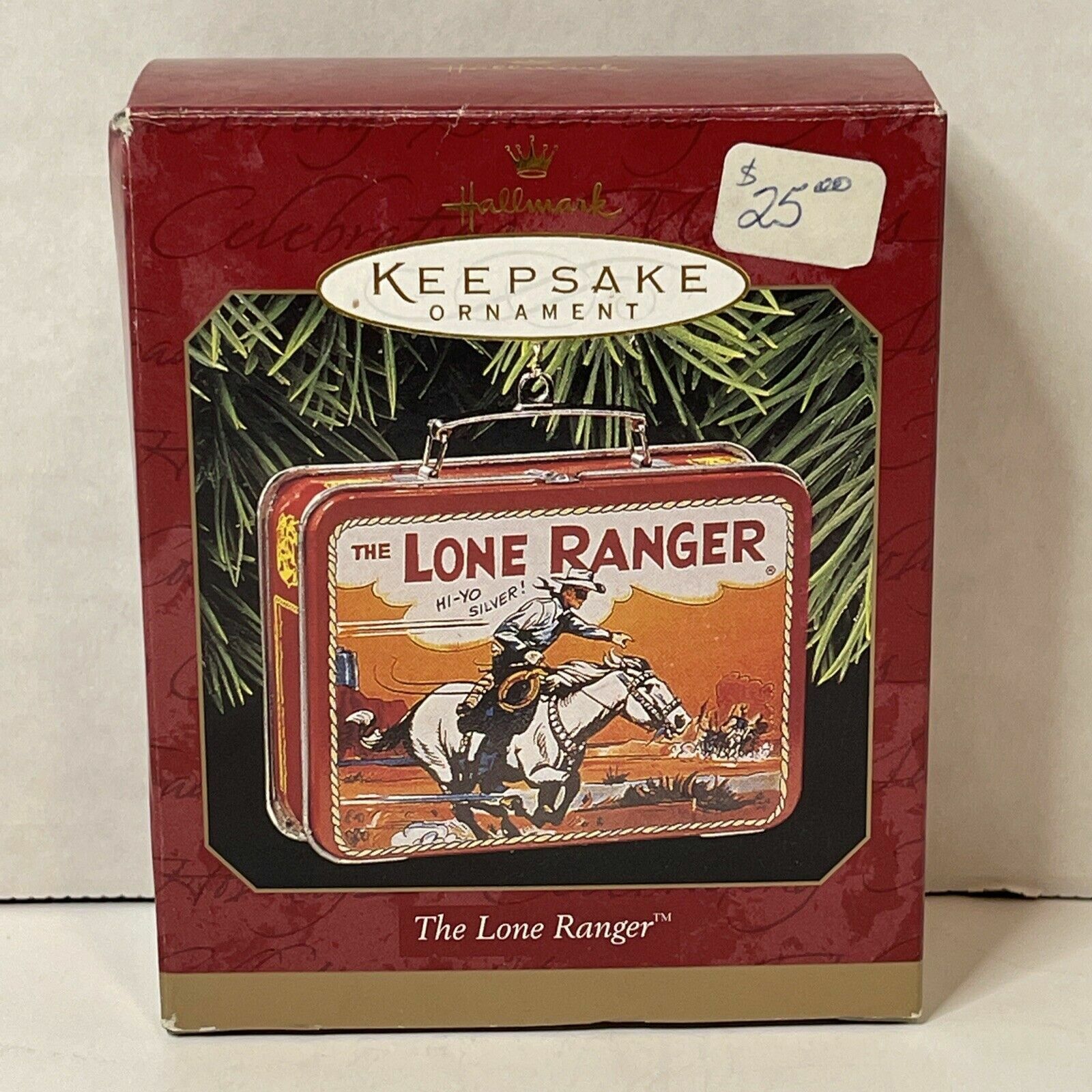 Hallmark Keepsake - Lone Ranger - Lunch Box Set - 1997 **NEW H3