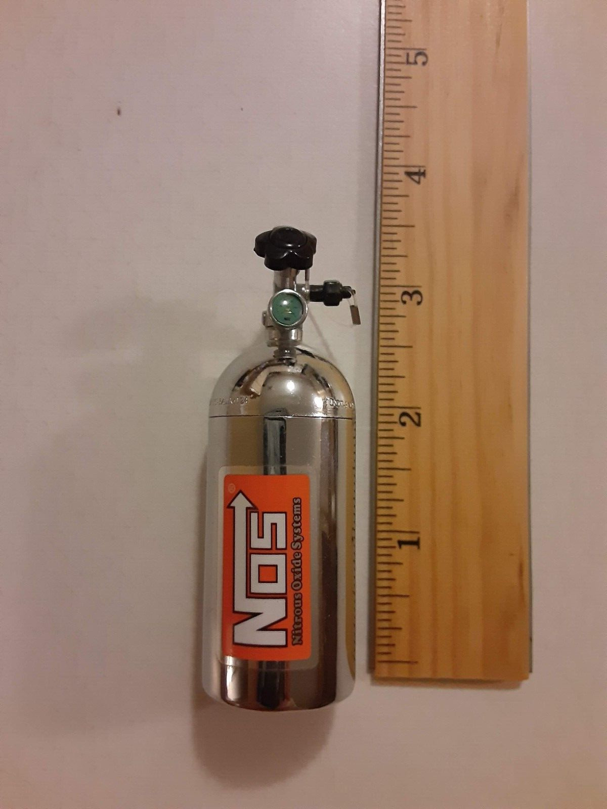 Novelty NOS Nitrous Oxide Systems CANISTER Butane Lighter Used Needs Butane