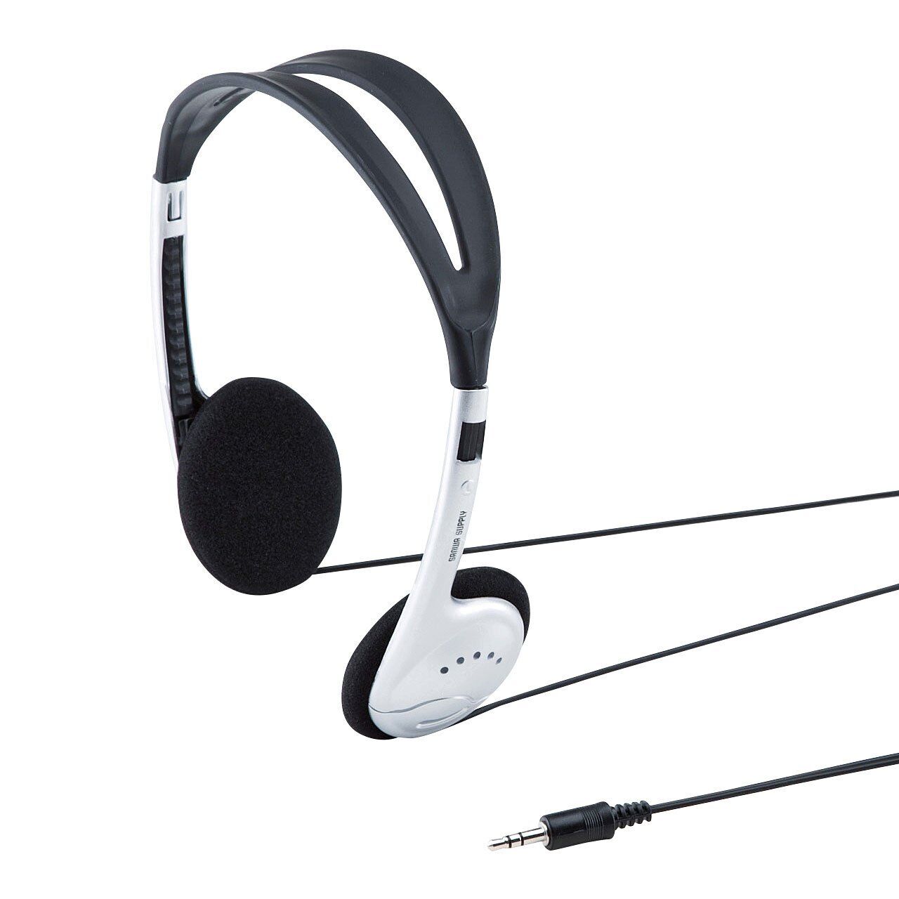 Sanwa Supply Multimedia Headphones 3.5Mm Stereo Mini Plug Mm-Hp208N MM-HP208N