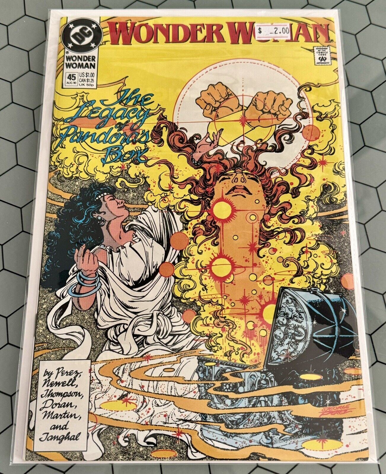 DC Wonder Woman #45 August 1990 Comic Book