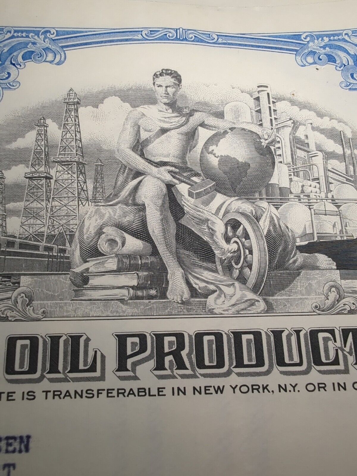 Universal Oil Products Company Shares Lot Of 8