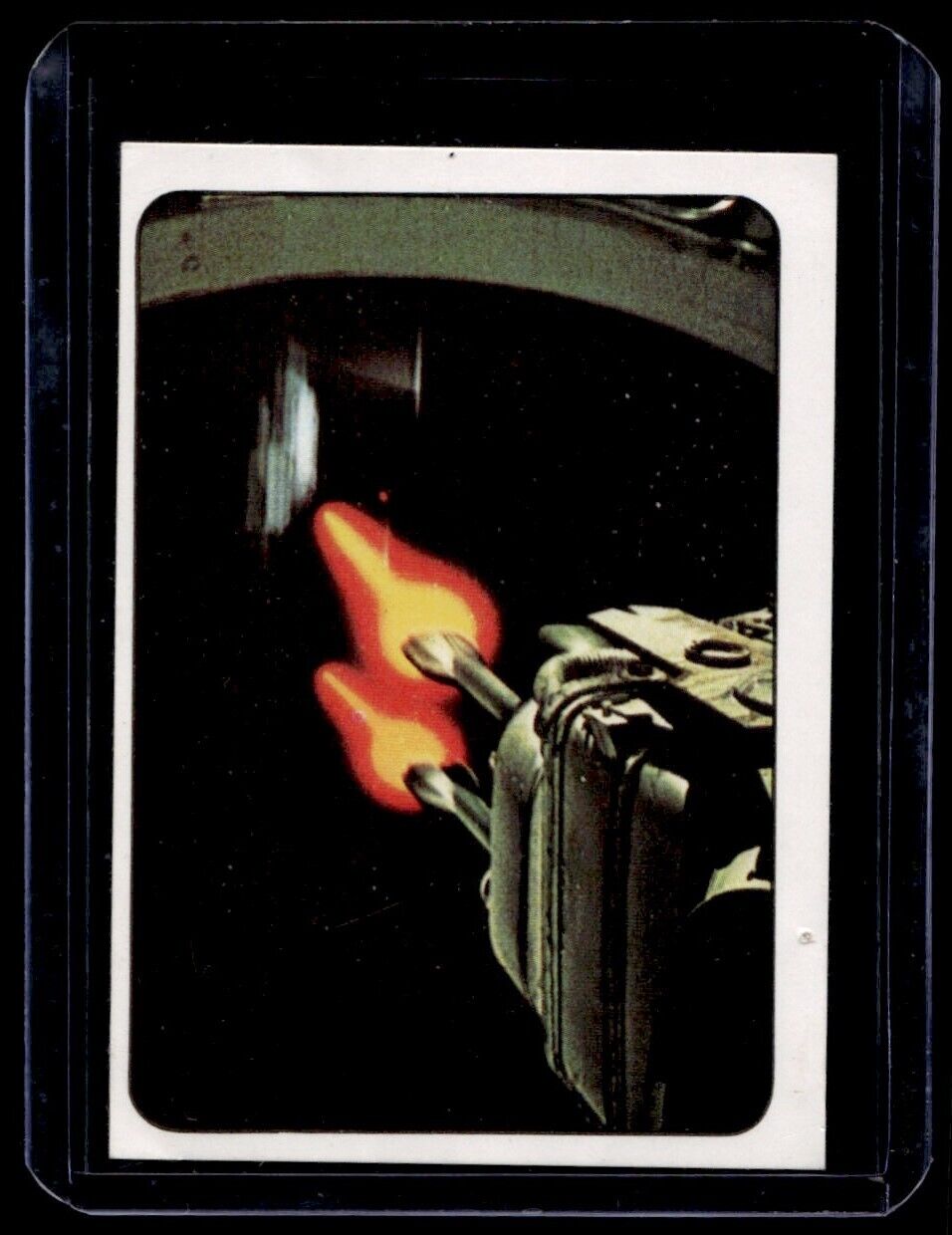 1977 Star Wars Panini Mini Sticker THE FALCON\'S GUNS FIRE #169