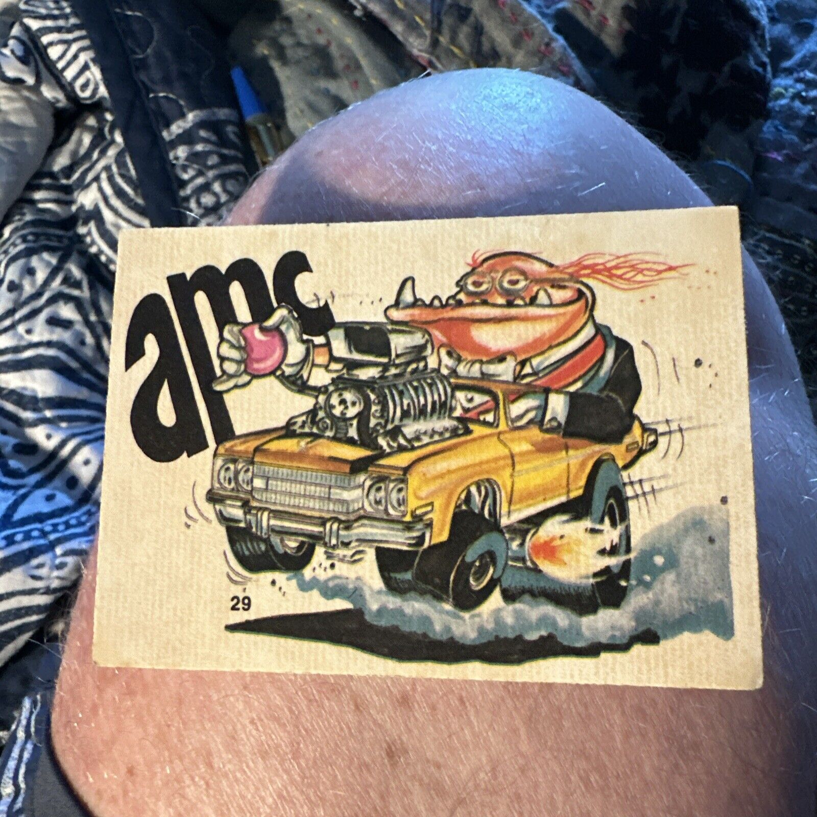 Donross 1970’s AMC Sticker Card #29