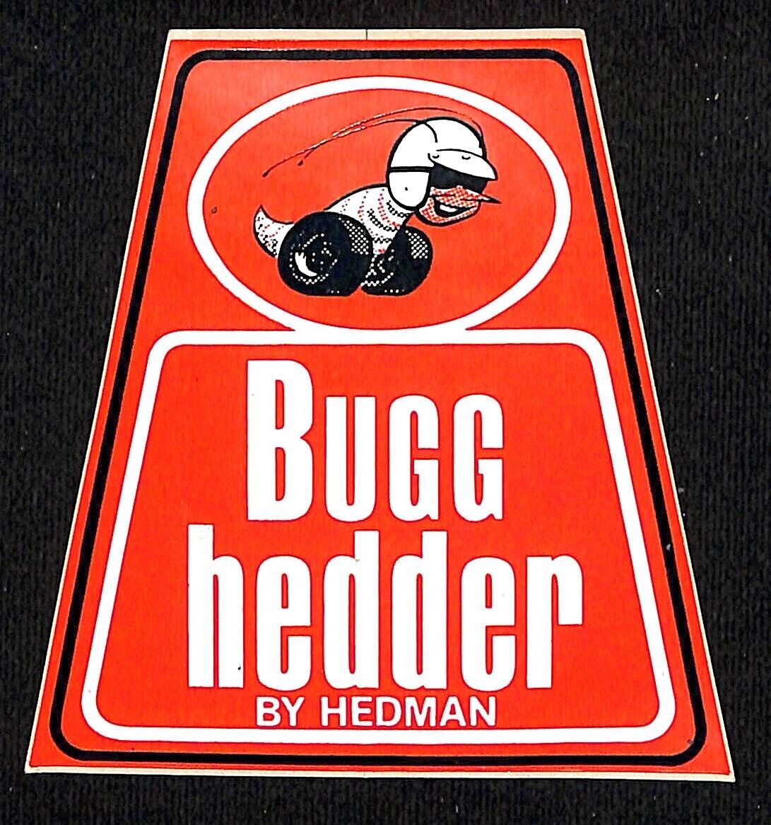 Bugg Hedder by Hedman Racing Auto Sticker c1970 - 3