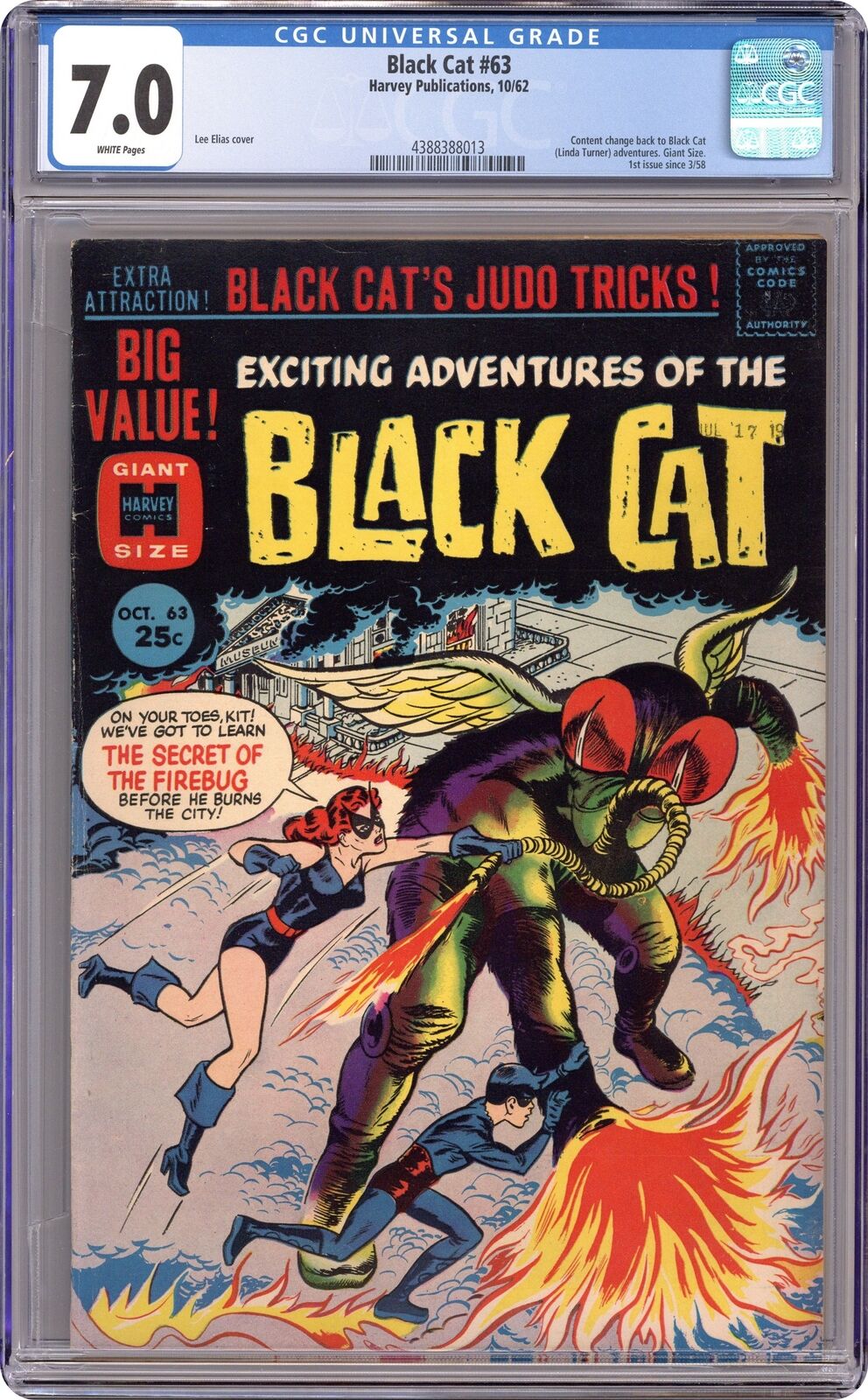 Black Cat Mystery #63 CGC 7.0 1962 4388388013