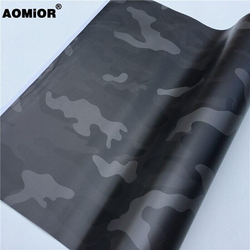 Camo Vinyl Wrap Roll Film Sticker Arctic Snow Camouflage Wrapping For Car Bike